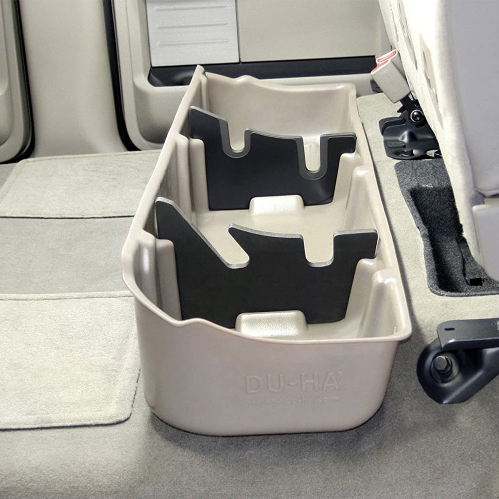DU-HA Ford F-150 Super Crew Cab 09-14 with No Factory Sub Under Seat Unit, Gray