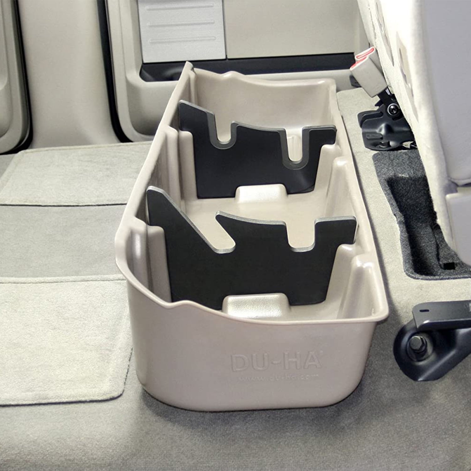 DU-HA Ford F-150 Super Crew Cab 09-14 with No Factory Sub Under Seat Unit, Gray