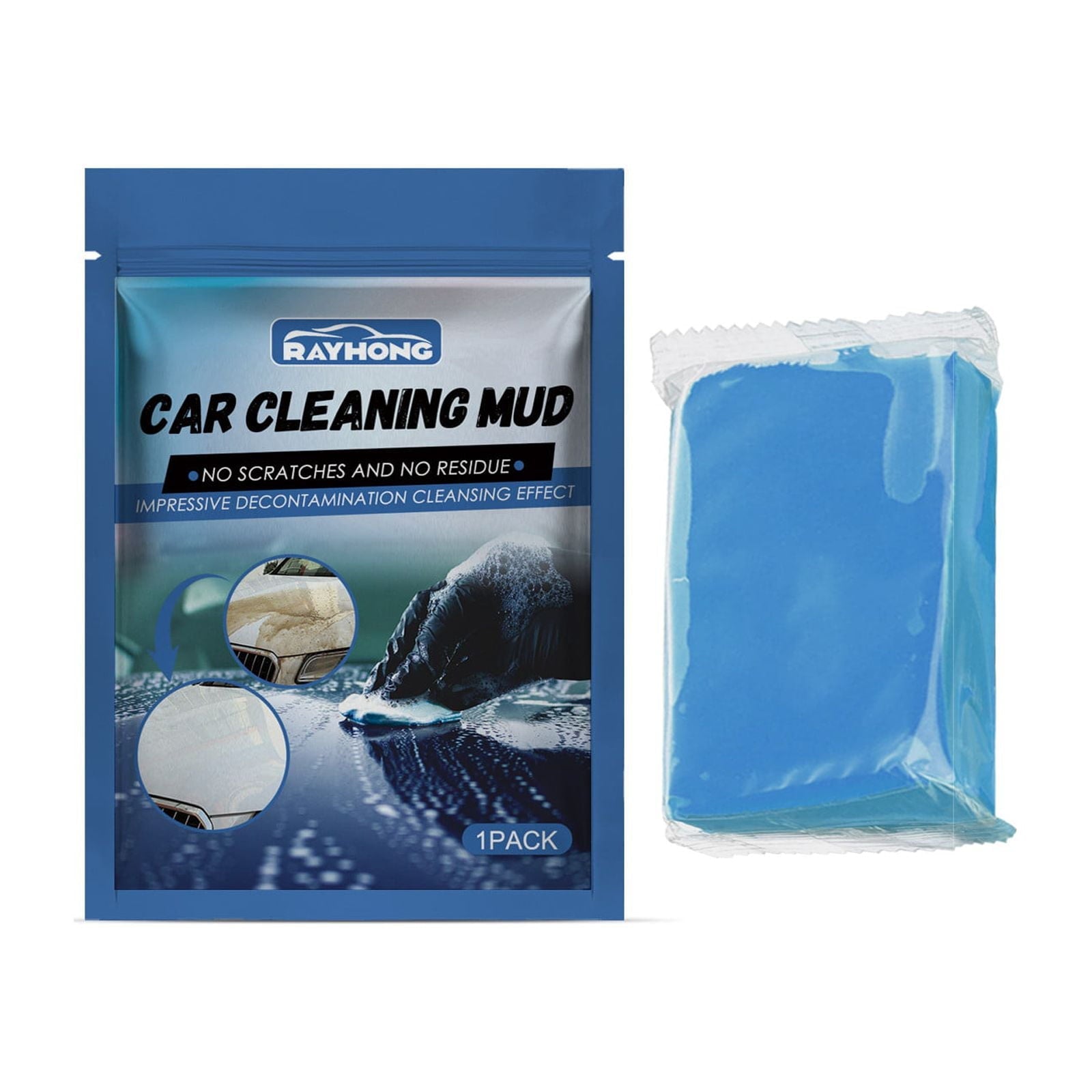 Car Clay Bar Auto Detailing Magic Clay Bar Cleaner for Car Wash Car Detailing Clean，Grade Clay Bars Detailing Magic Clay Bar Cleaner Auto Wash Bars with Washing