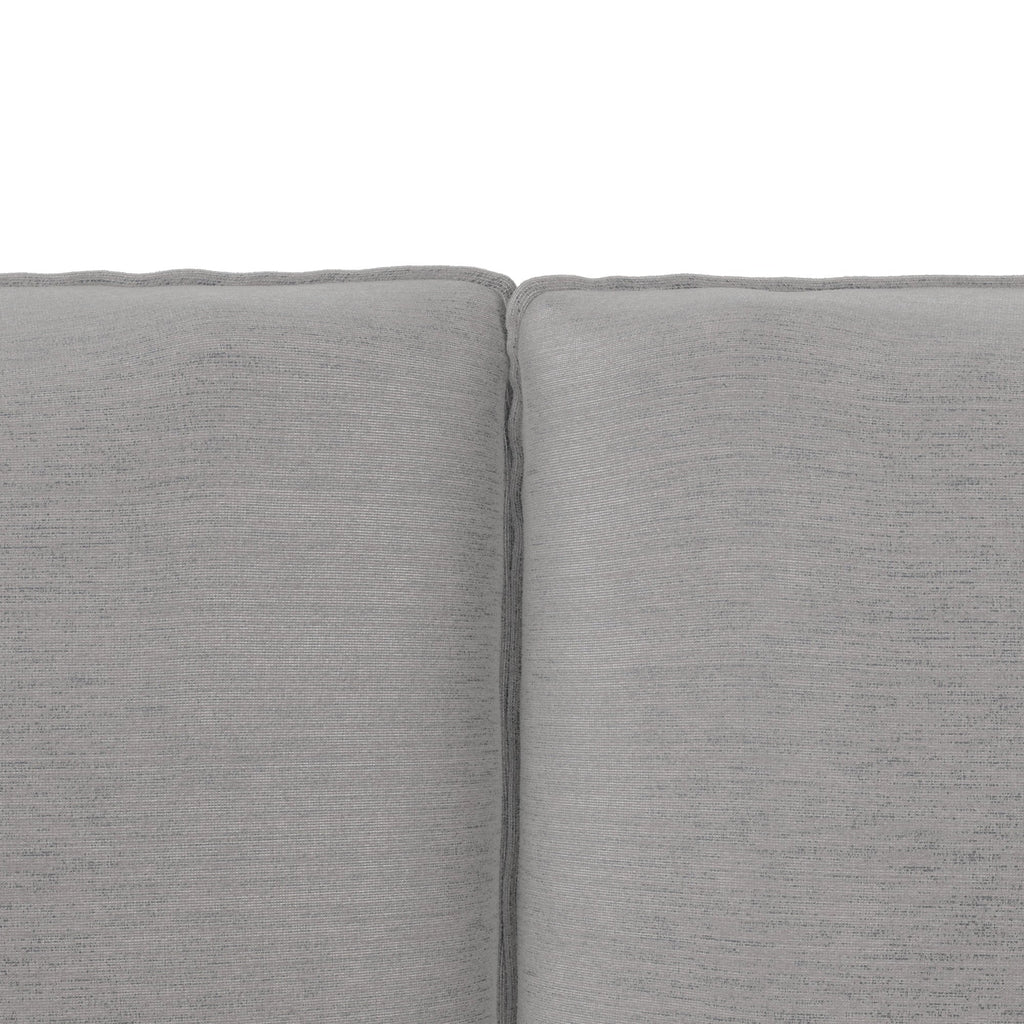 Hillsdale Arden Upholstered Pillow Queen Platform Bed, Nature Gray