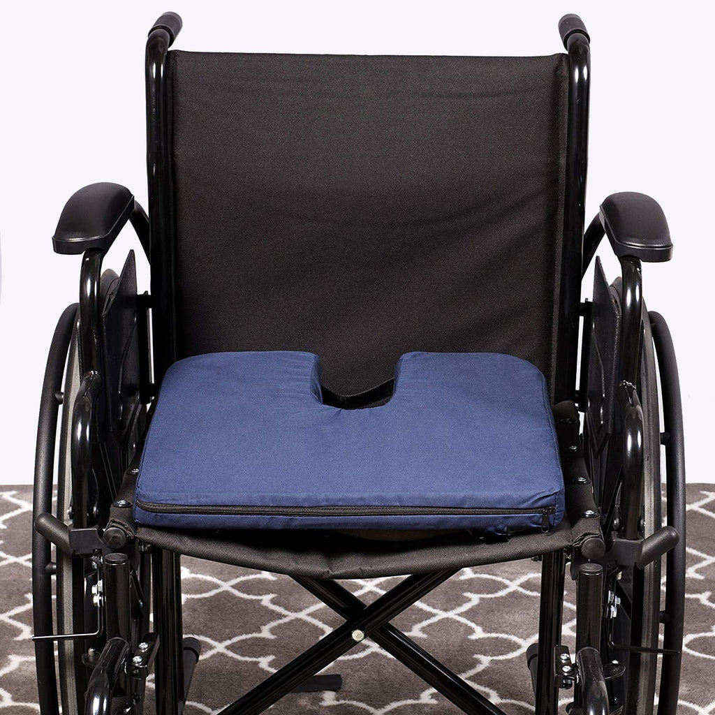Coccyx Cushion for Lumbar Support, Navy
