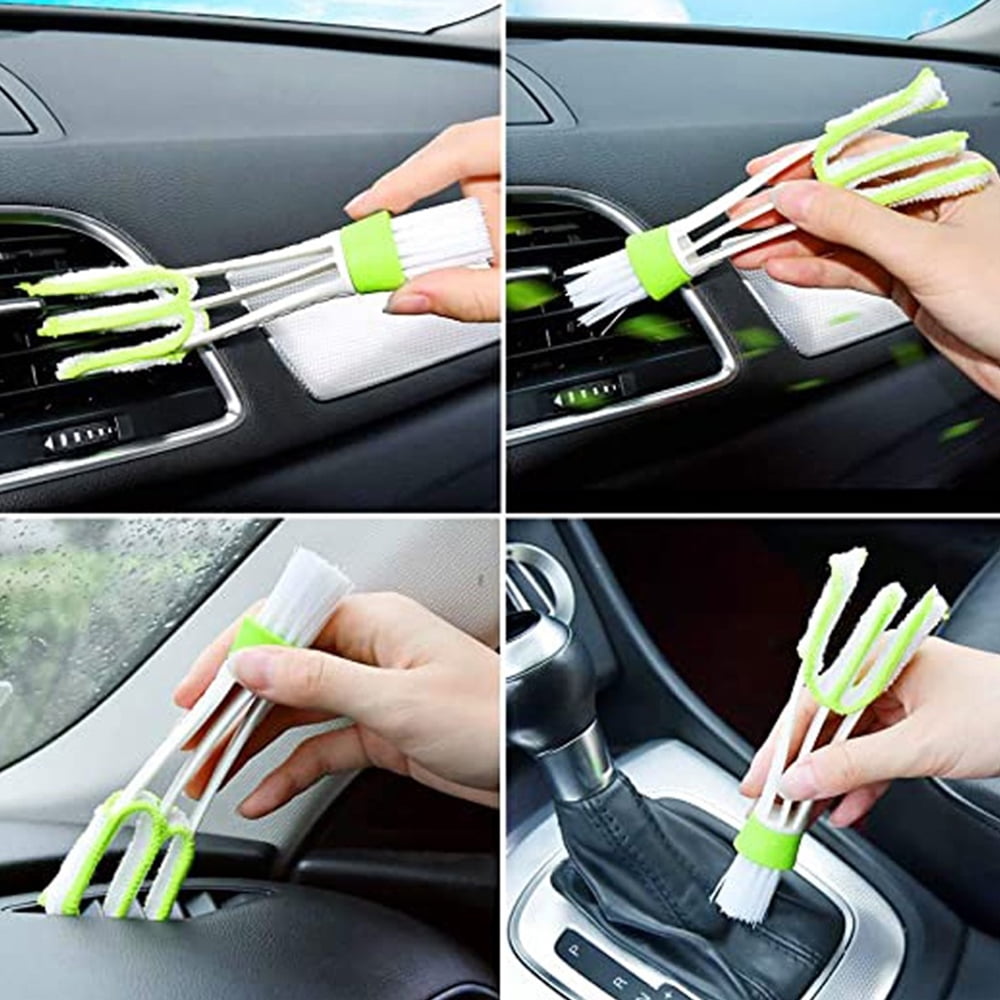 HOTBEST 13pcs Detailing Brush Set, Brush Car Detailing Kit, Car Brush Detailing Brush Set Dirt Dust Clean Brushes For Car Interior Exterior Leather Air ents Cleaning