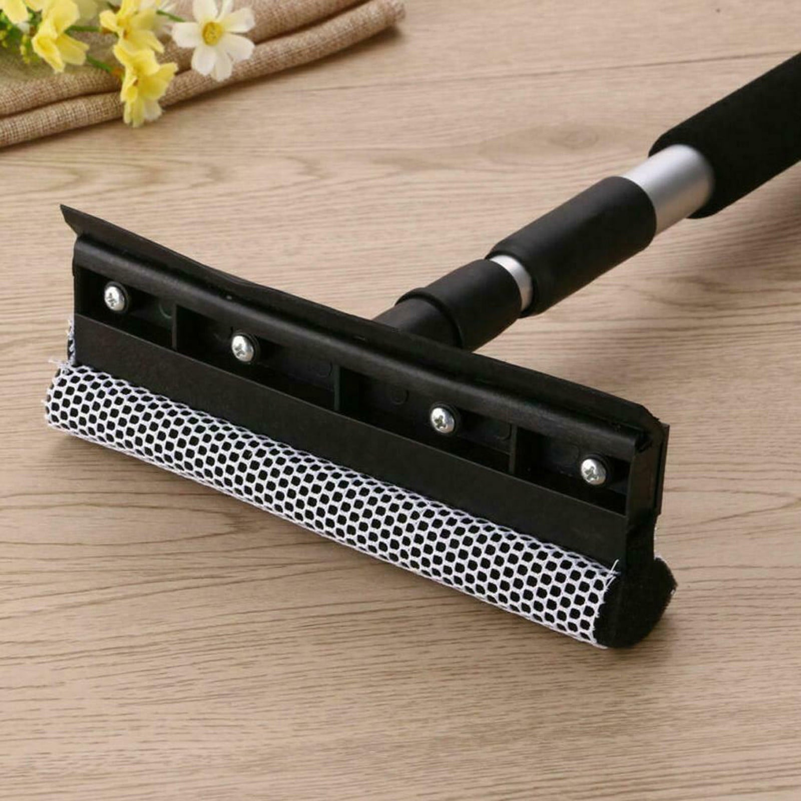 Wiueurtly Scrub Daisy Replacement Sponge Window Extendable Cleaning for Squeegee Windshield Rubber Cleaning Supplies Car Seat Shampooer Violin And Polish Serving Spoons