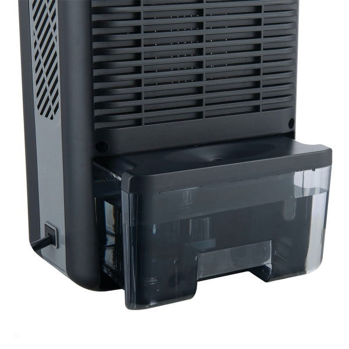 Magic Chef MC4PDH 3.2 Pint Mini Dehumidifier, Small Spaces,  Coverage Area 161.5 Sq ft, Black.  Automatic Shut off