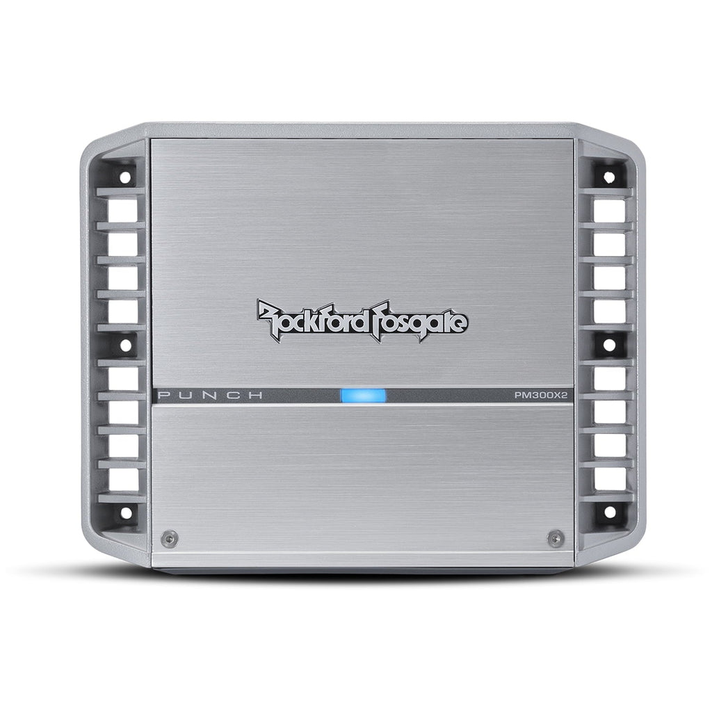 Rockford Fosgate PM300X2 Punch Marine&nbsp;300 Watt 2-Channel Amplifier