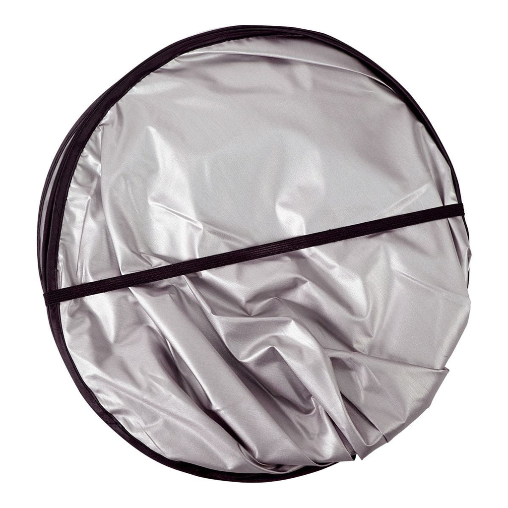 Auto Drive Universal 2 Count Twist Sun Shade Silver, 28.5'' x 31.5''