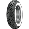 180/65B-16 (81H) Dunlop American Elite Rear Motorcycle Tire Wide White Wall For Indian, Harley-Davidson