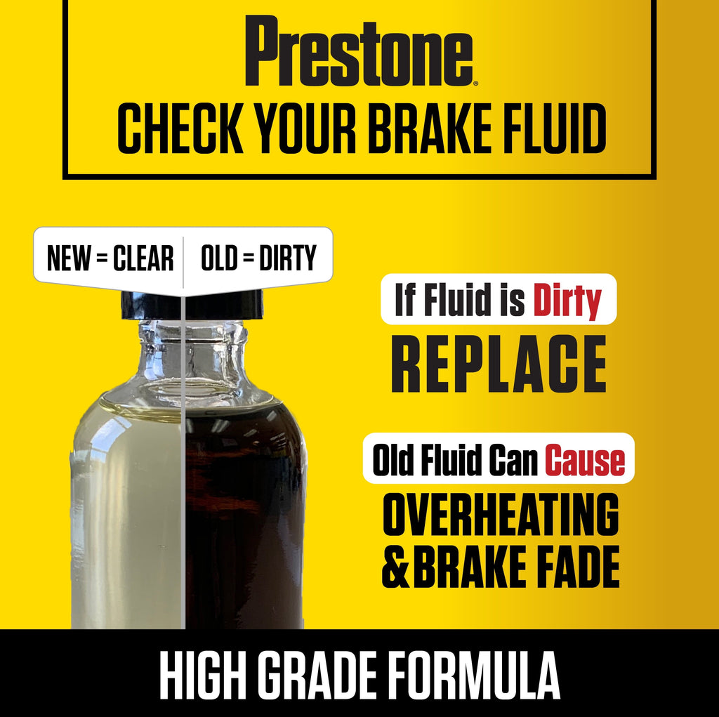 Prestone Hi-Temp Synthetic Dot 3 Brake Fluid 32 oz (1 Quart)