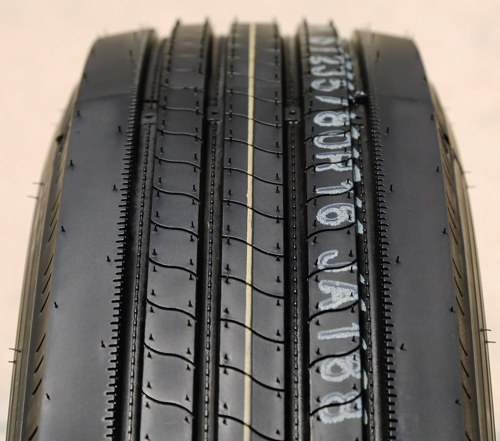 Pair of 2 (TWO) Cargo Max RT809 All Steel ST 235/85R16 Load H 16 Ply Trailer Tires