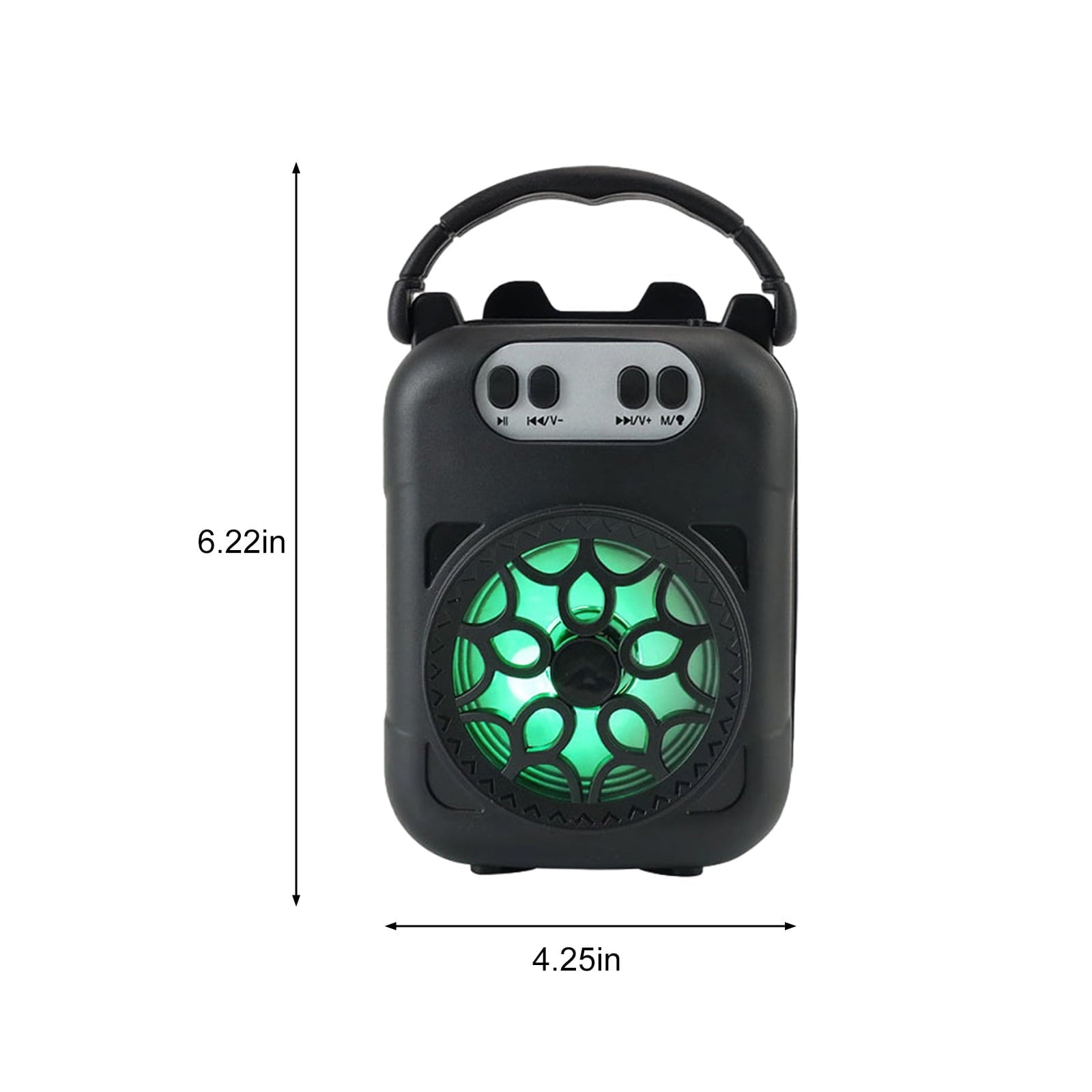 RKZDSR Indoor And Outdoor Portable Speakers, Subwoofers, Wireless Speakers, Wired Card Pluggable Portable Speakers