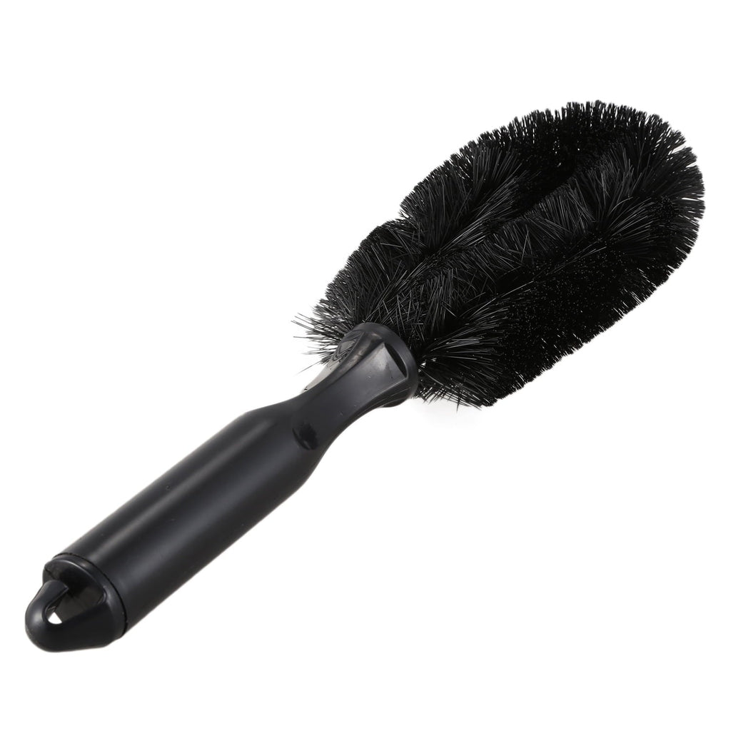 Black Car Auto Wheel Tire Rim Brush Wash Cleaning Tool 10.6" Long