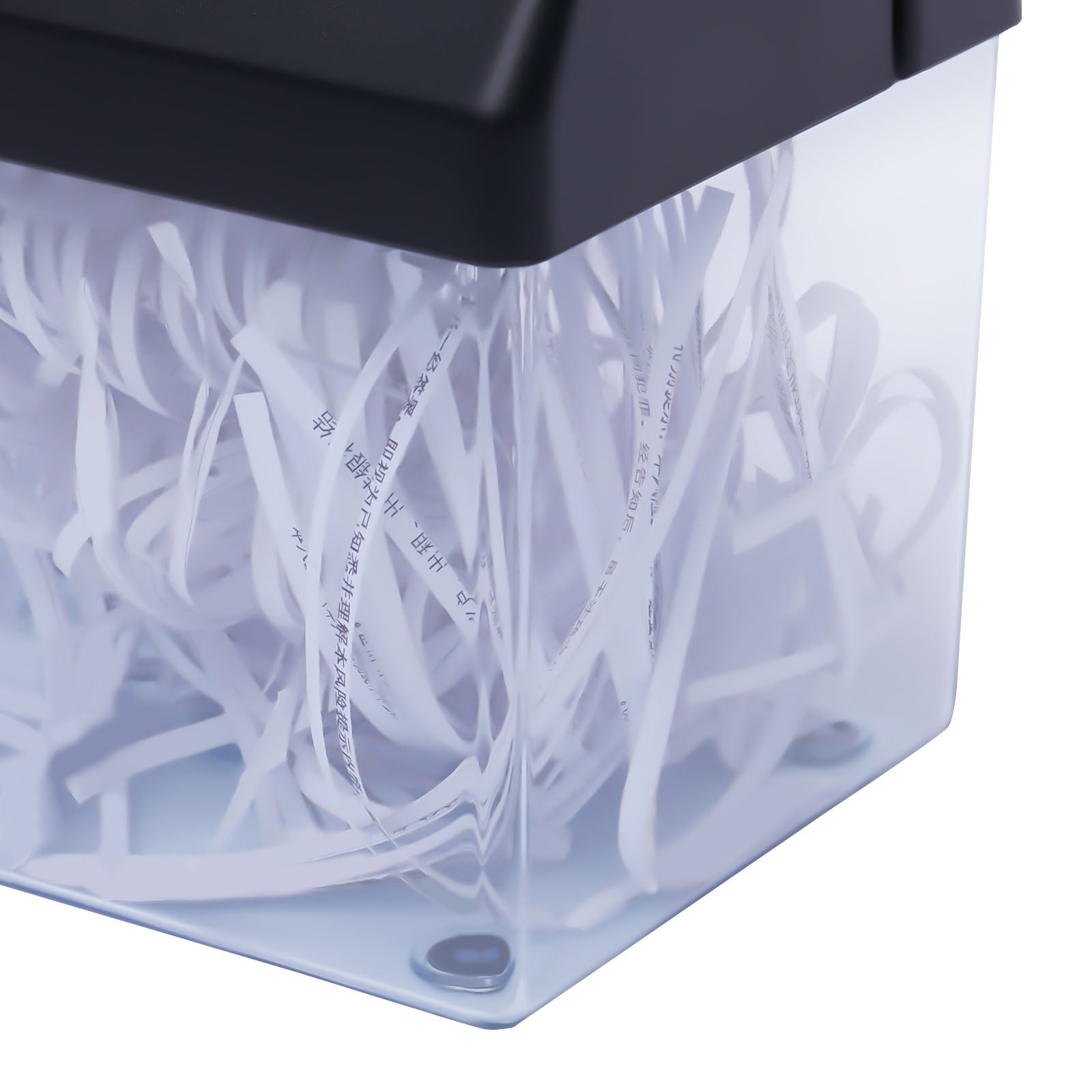 Loyalheartdy Desktop Paper Strip-Cut Small Mini USB Shredder for Home Office