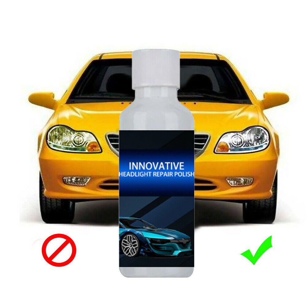 Car Headlight Cover Len Restorer Repair Liquid Polish Cleaner Accessories 30ml