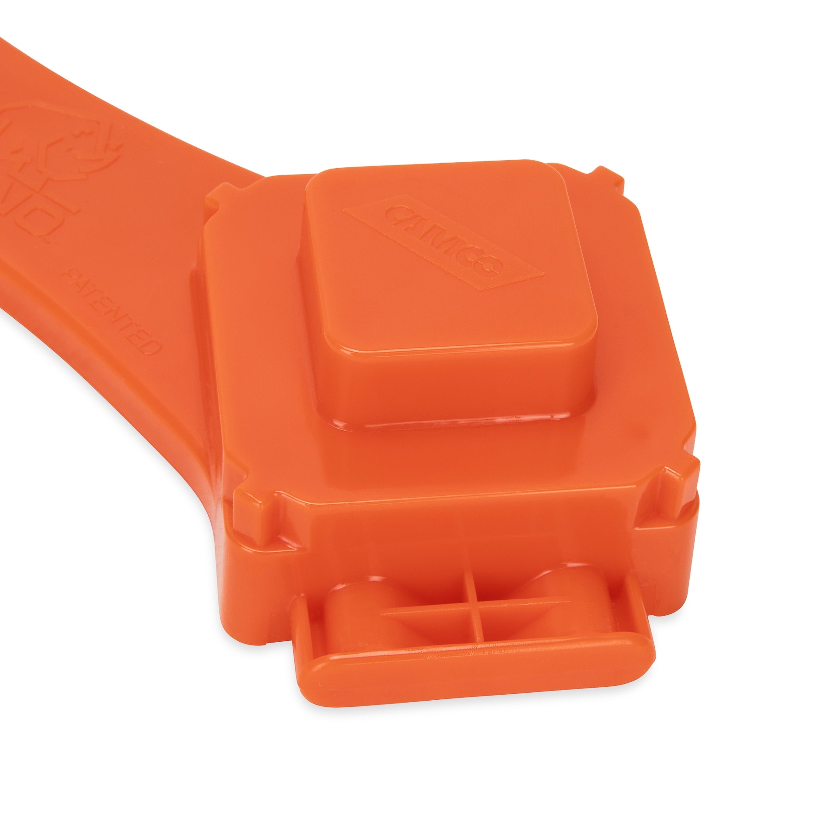 Camco RhinoFLEX 6-in-1 Camper/RV Sewer Fitting Wrench | Plastic, Orange (39759)