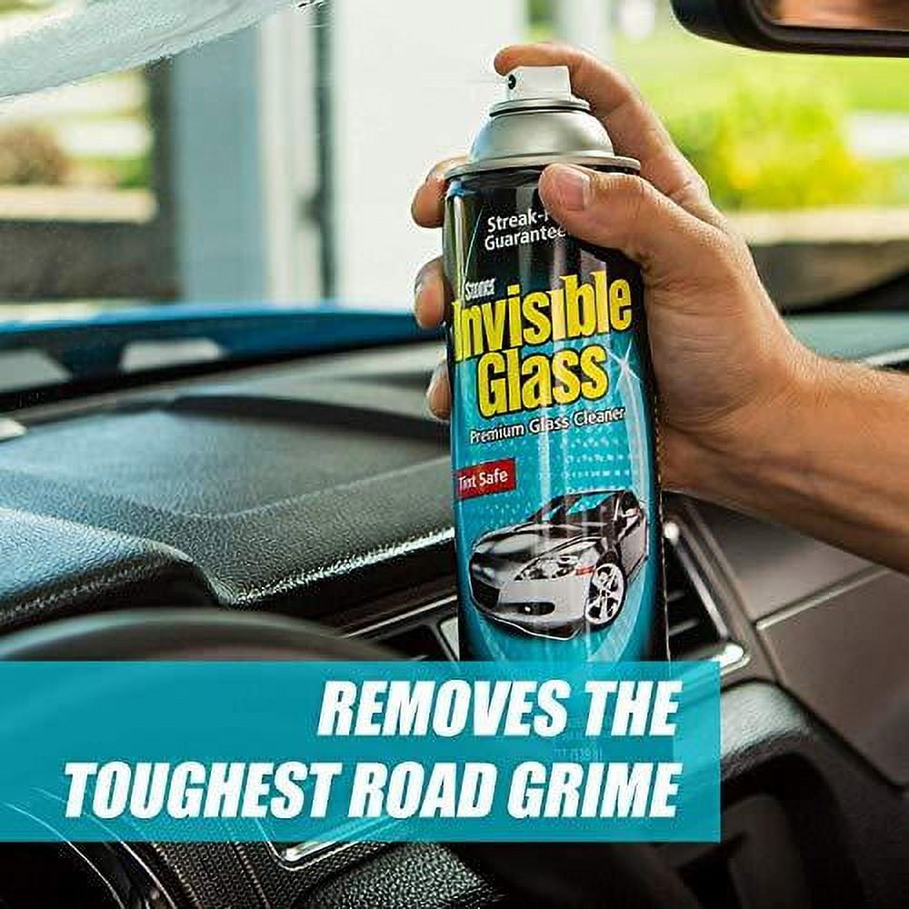 Invisible Glass 91164 - Cleaner For Auto And Home For A Streak-Free Shine, Deep-Cleaning Foaming Action, Safe For Tinted And Non-Tinted Windows, Ammonia Free Foam Glass Cleaner, 19 Oz.