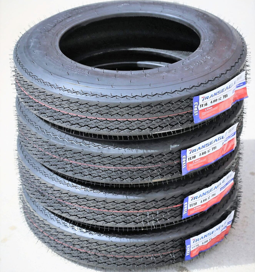 Tire Transeagle TE10 ST 4.8-12 4.80-12 4.80x12 Load C 6 Ply Trailer