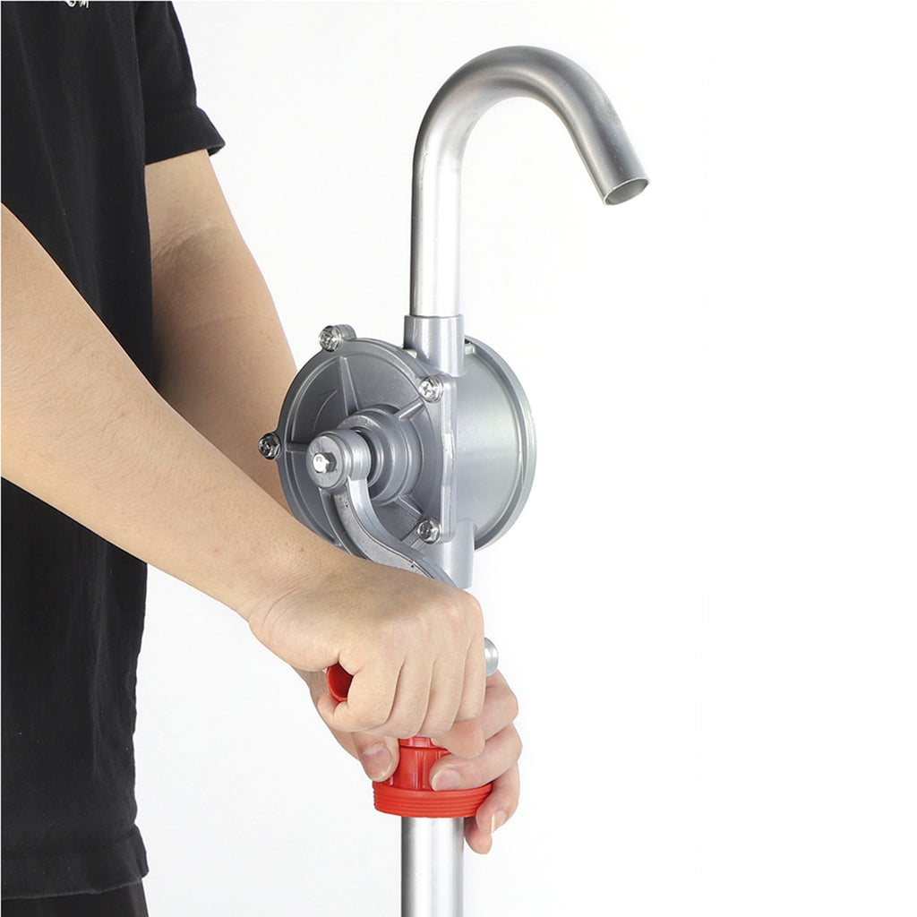 LHCER Oil Fuel Hand Pump,Hand Crank ,Manual Oil Extractor Gas Fuel Hand Pump Self Priming Dispenser 25mm / 1in