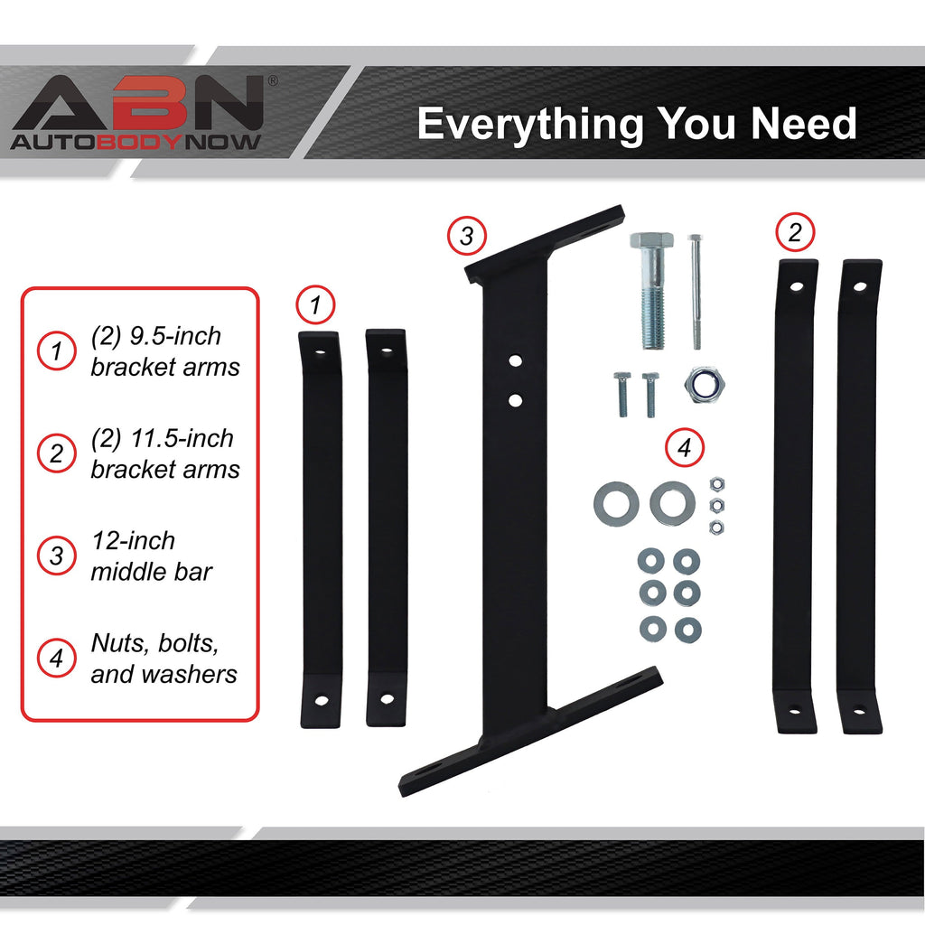 ABN Riding Lawn Mower Trailer Hitch - Lawn Tractor Trailer Hitch for Tow Ball