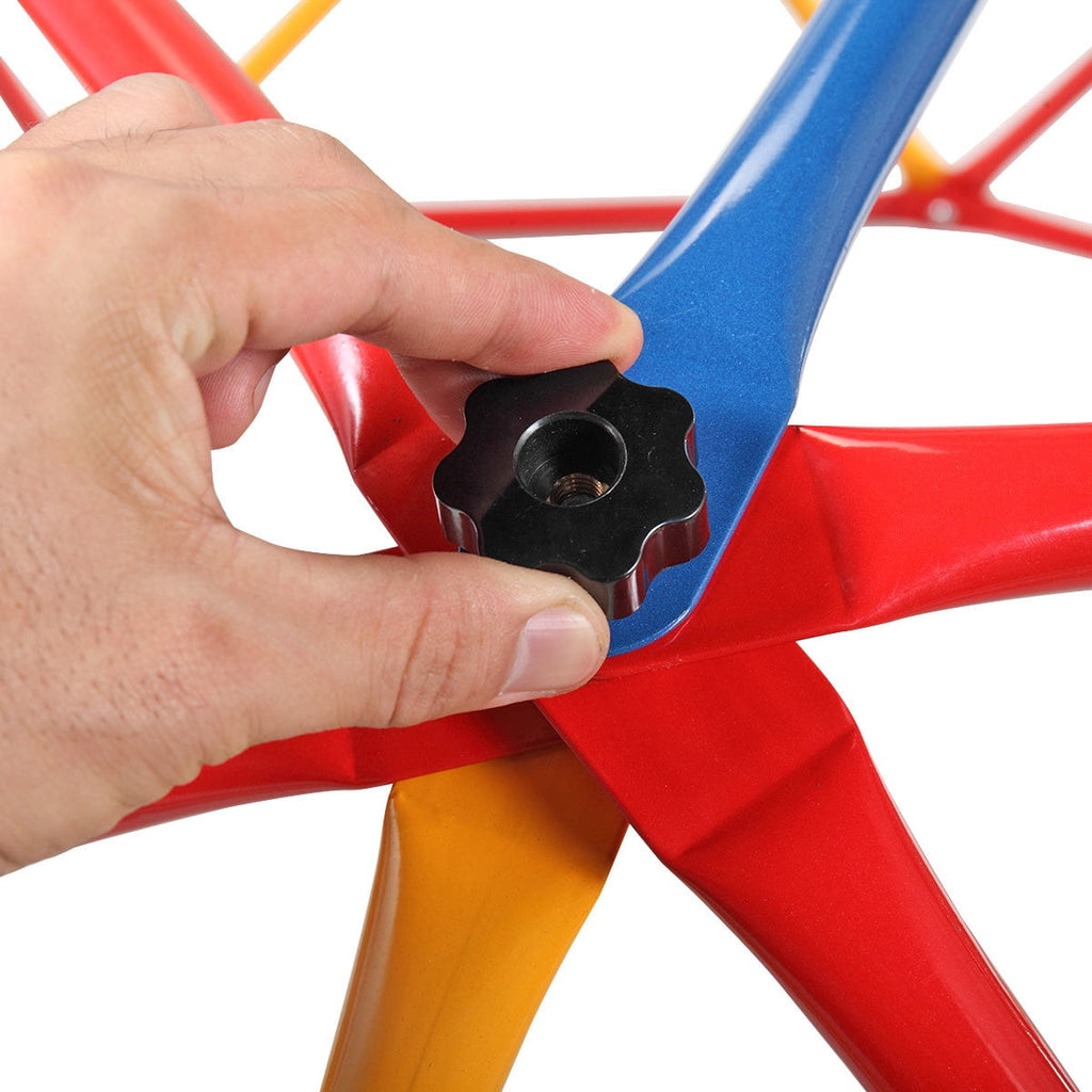 CIPACHO Outdoor Geometric Dome Climber, Playground Climbers Equipment Suitable for 1-6 Kids Climbing Frame
