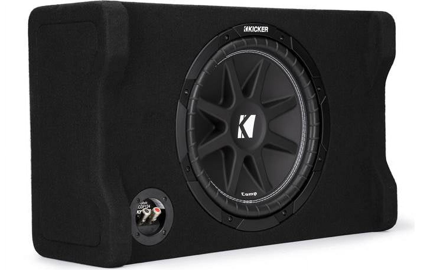 Kicker 48CDF124 Comp 12" Down-Firing Loaded Subwoofer Enclosure