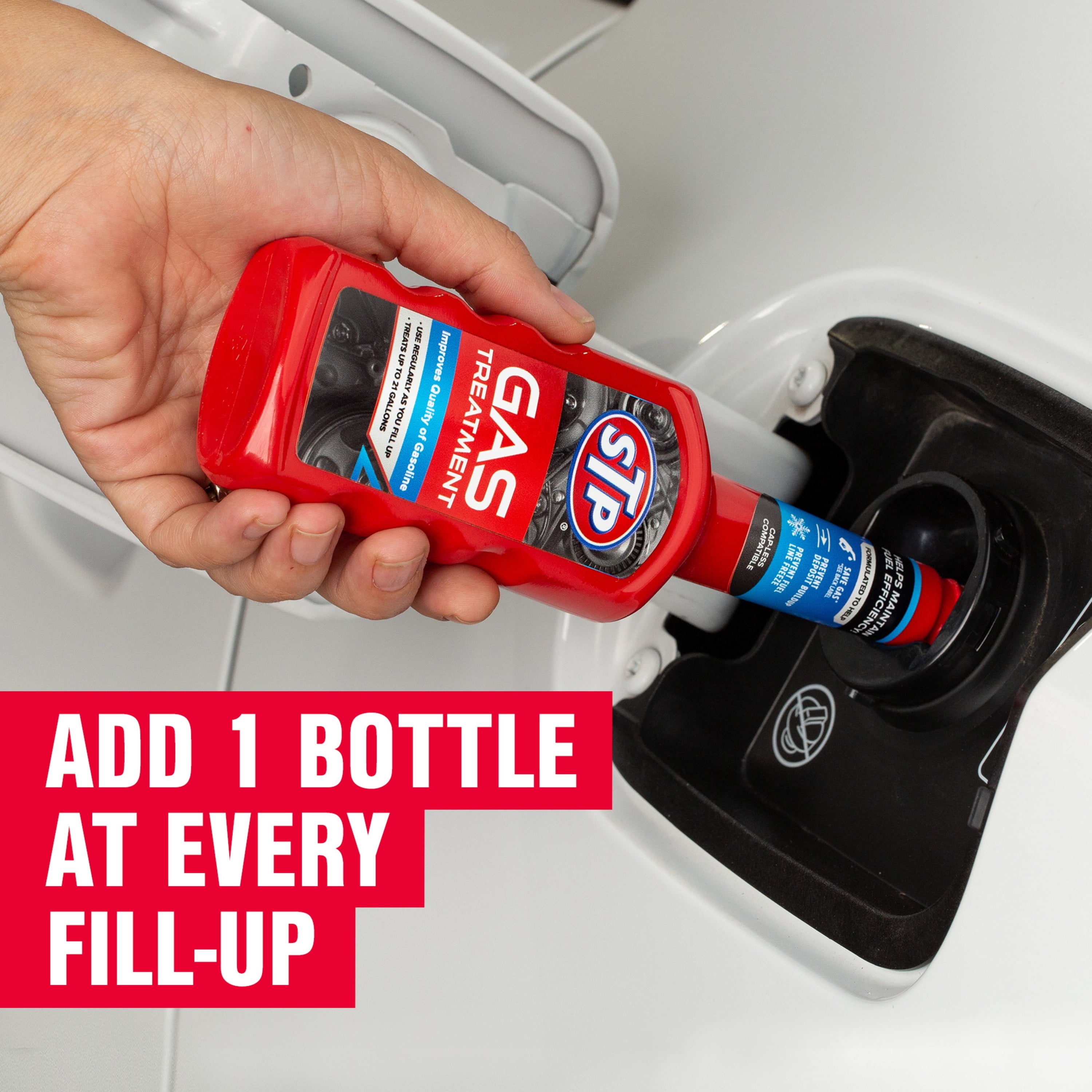 STP Gas Treatment For Any Gasoline Engine - 5.25 FL OZ (2 Count)