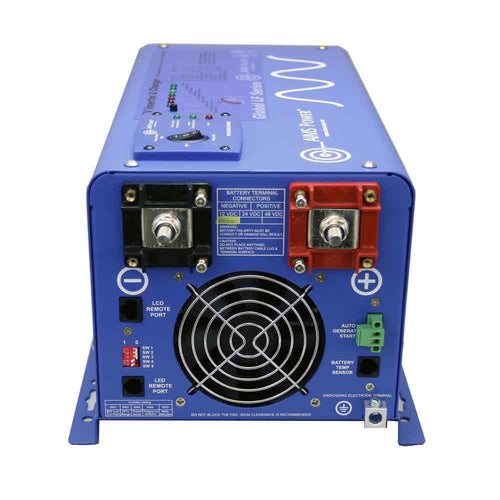 AIMS Power 1500W 12 Volt Pure Sine Inverter Charger