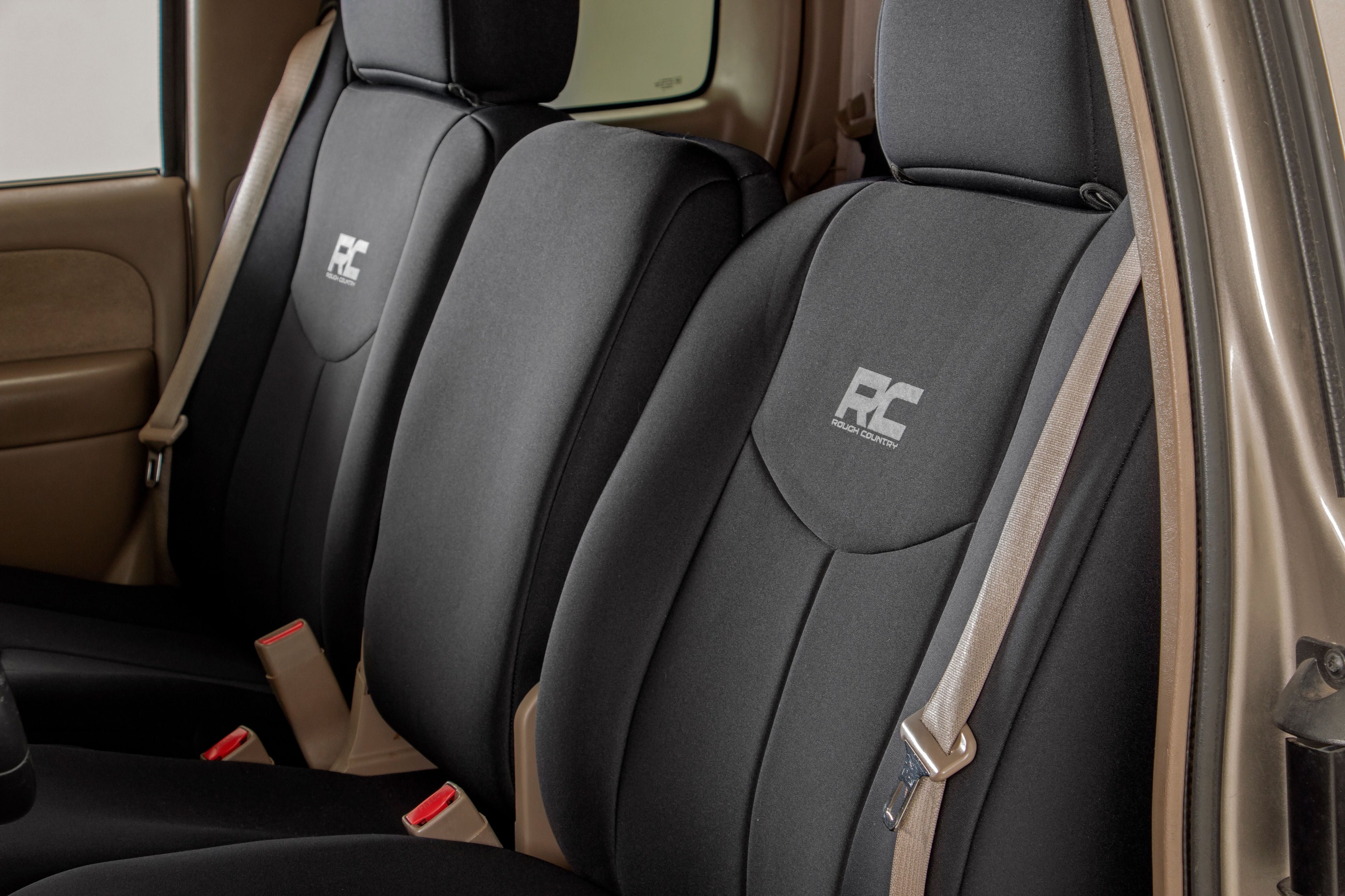 Rough Country Front Neoprene Seat Covers for 1999-2006 Chevy/GMC 1500 - 91013