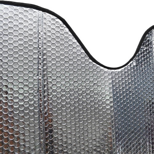 BDK Single Bubble Front Windshield Shade Window Shade- Accordion Folding Auto Sunshade for Car Truck SUV-Blocks UV Rays Sun Visor Protector-Keeps Your Vehicle Cool