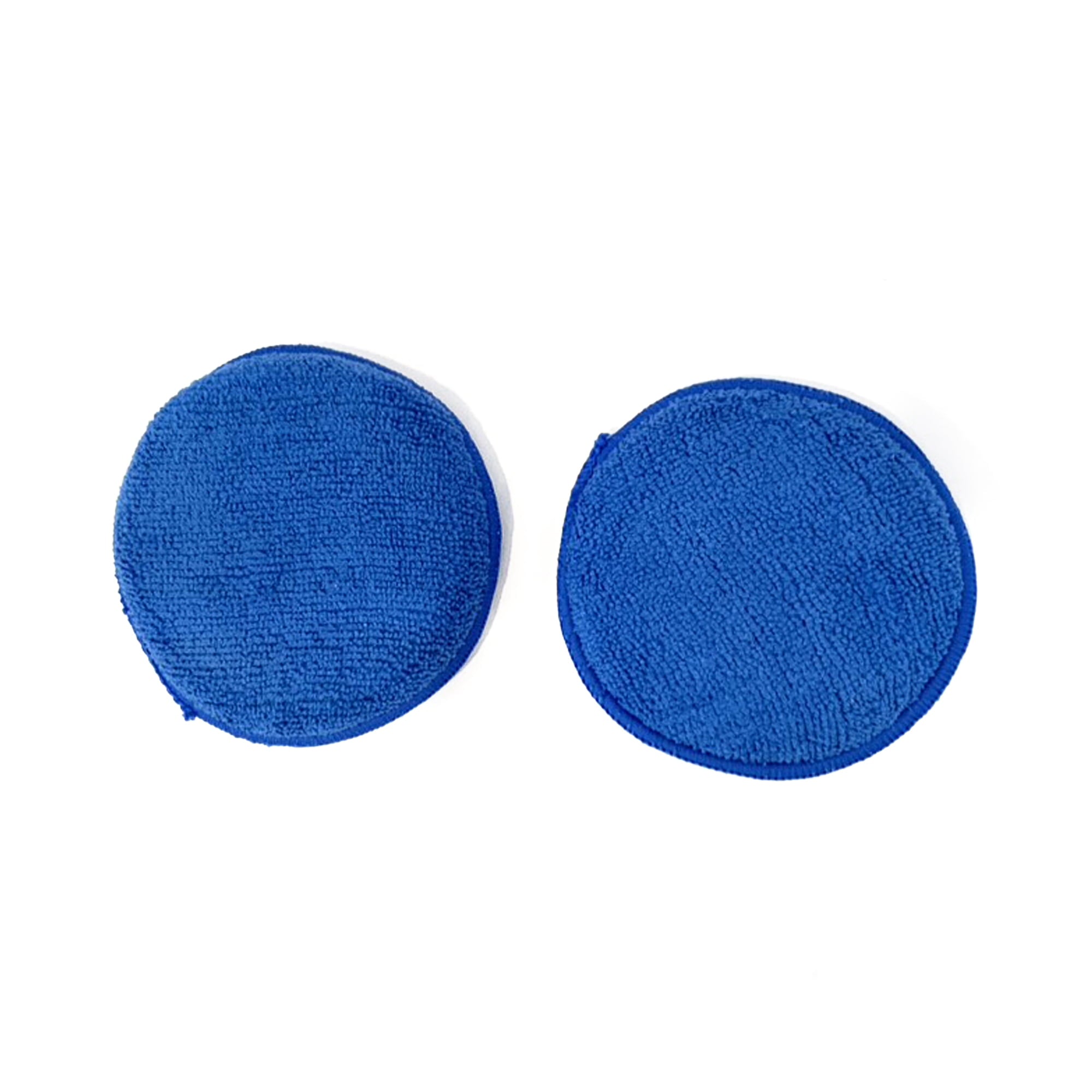 Auto Drive Car Waxes Microfiber Applicator Pad 2 Pack, Blue
