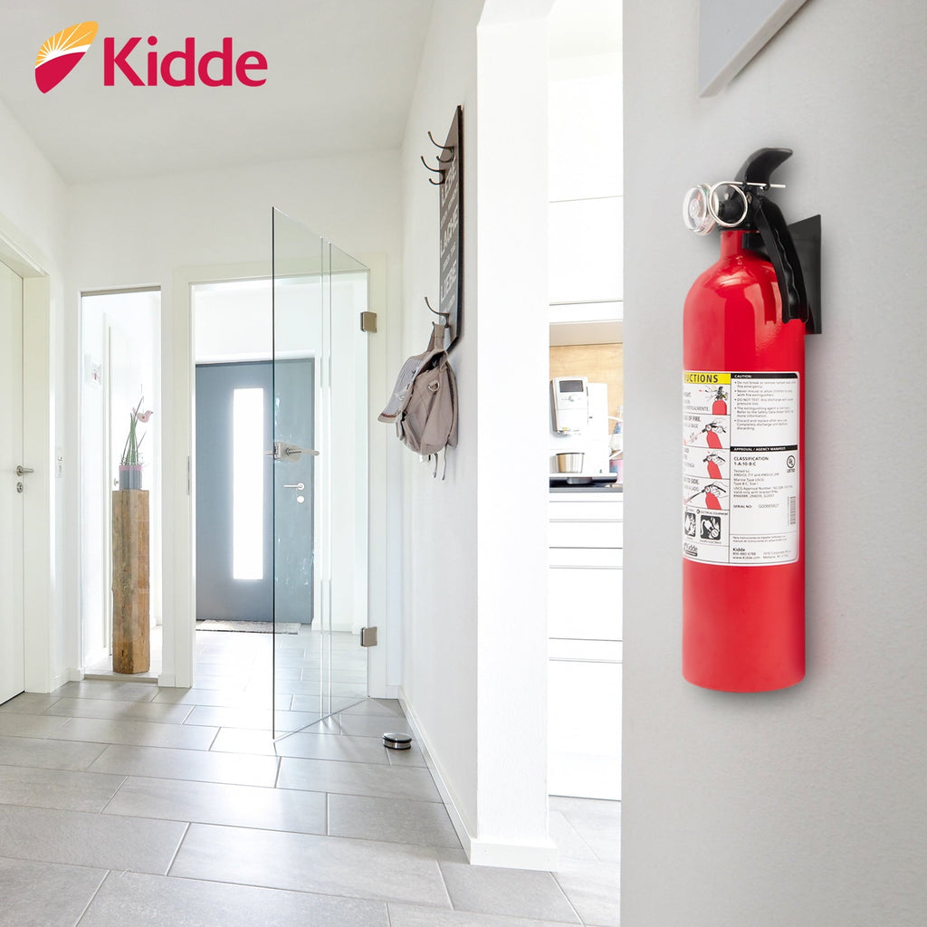 Kidde Multipurpose Home Fire Extinguisher, UL Rated 1-A:10-B:C, Model KD82-110ABC
