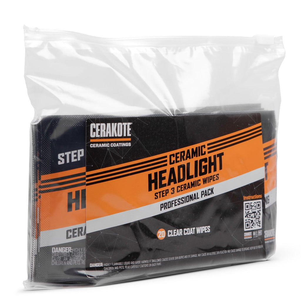 CERAKOTE® Headlight Step 3 Pro Pack - 20 Count Wipes