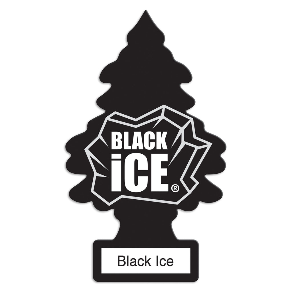 Little Trees Air Freshener Black Ice Fragrance 3-Pack
