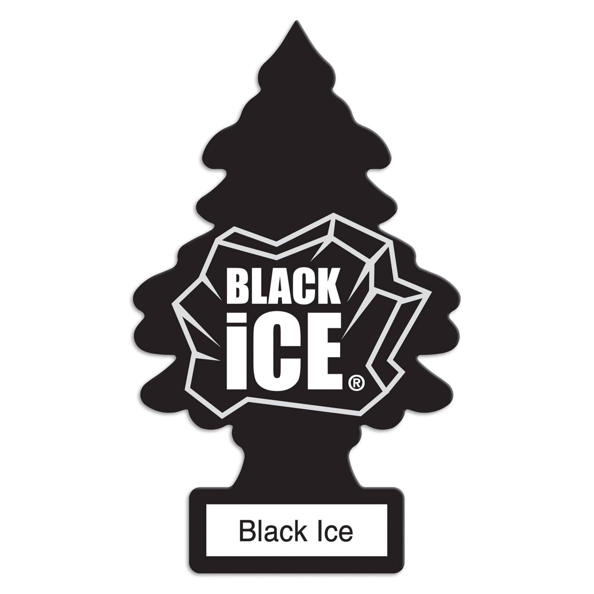 Little Trees Air Freshener Black Ice Fragrance 3-Pack