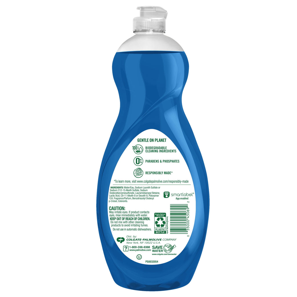 Palmolive Ultra Dishwashing Liquid Dish Soap, Oxy Power Degreaser - 32.5 Fluid Ounce