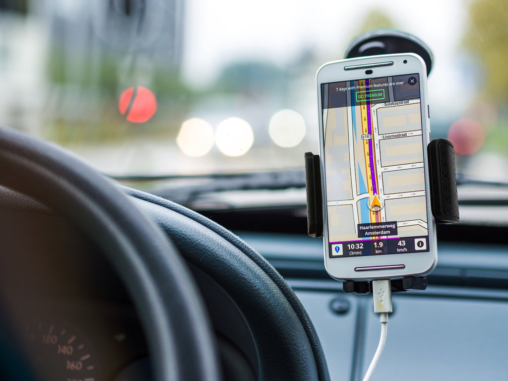 onn. Car Window or Dash Phone Mount Compatible with 2 in- 3.7 in Wide Mobile Phones