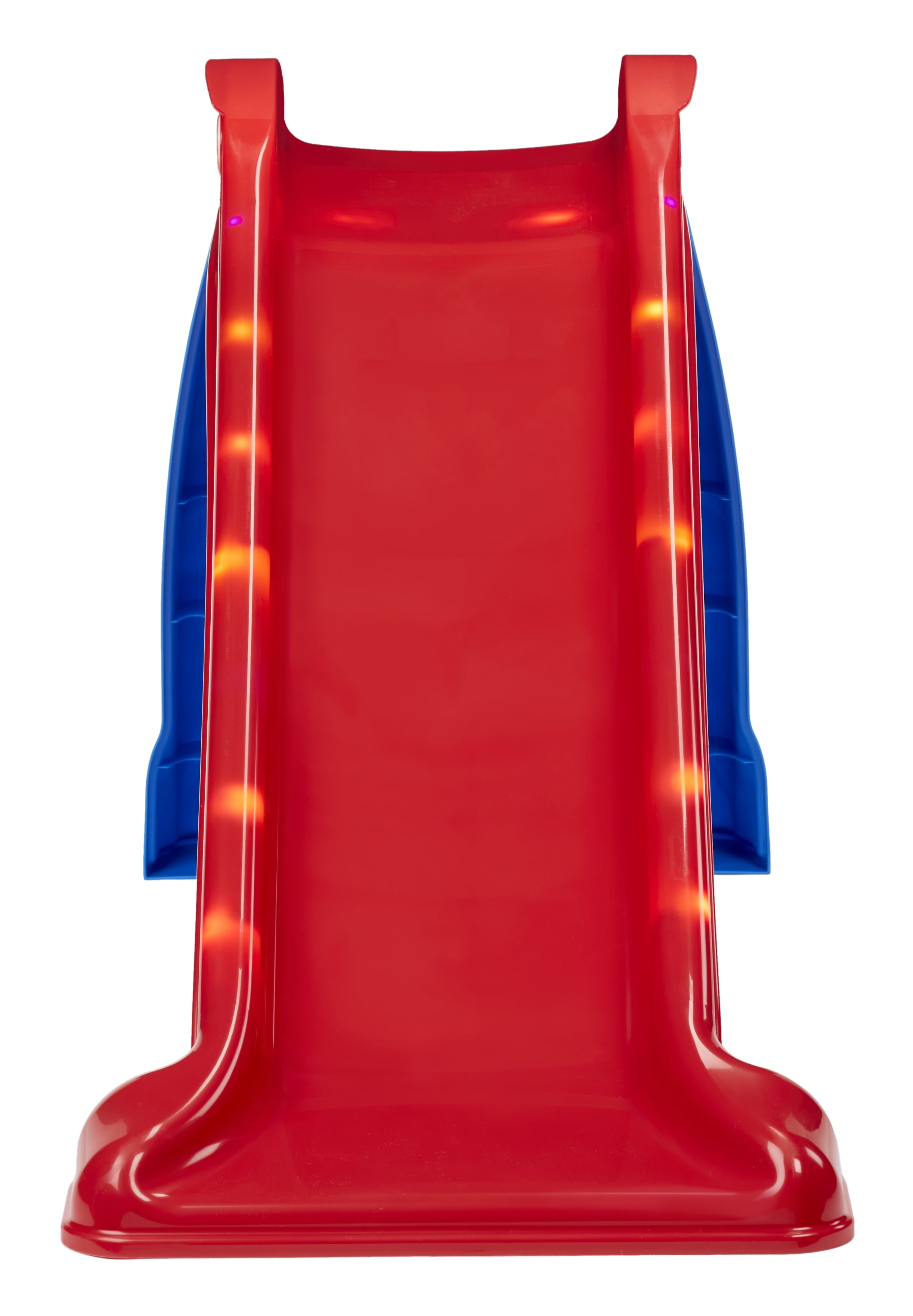 Little Tikes Light up First Slide Indoor Outdoor Playground Slide, Folding Easy Storage, Red, Blue, Kids Toddlers Boys Girls, 18 Months to 6 Years