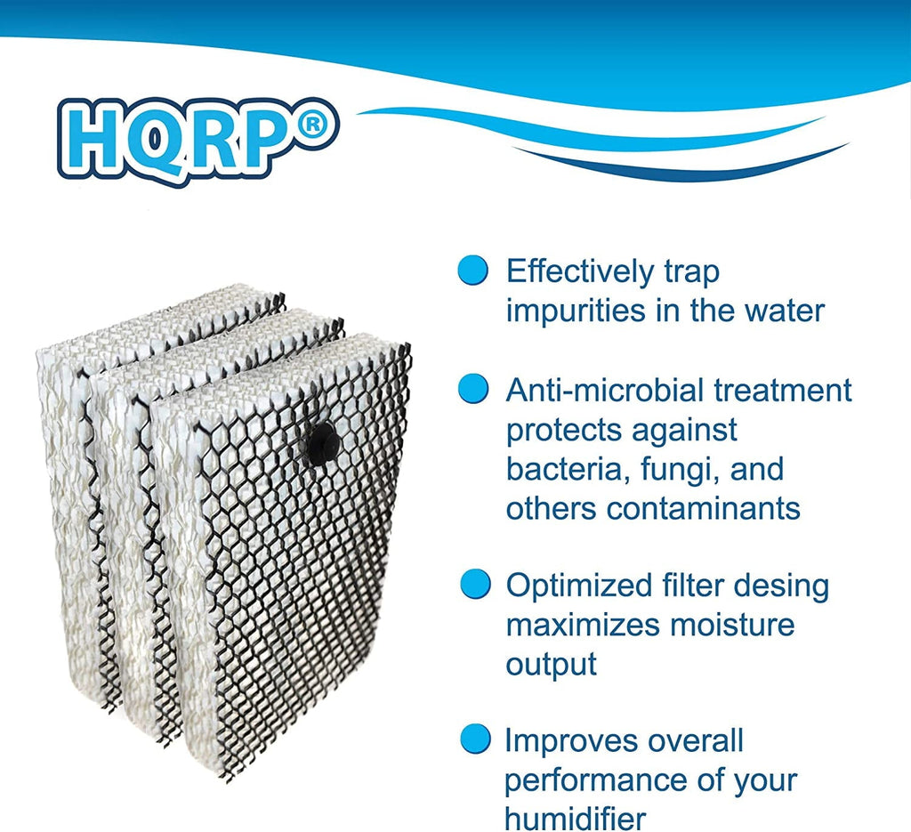 HQRP 3-Pack Filter for Holmes Humidifier HM729, HM729G, HM4600, HM4600HD, HM630