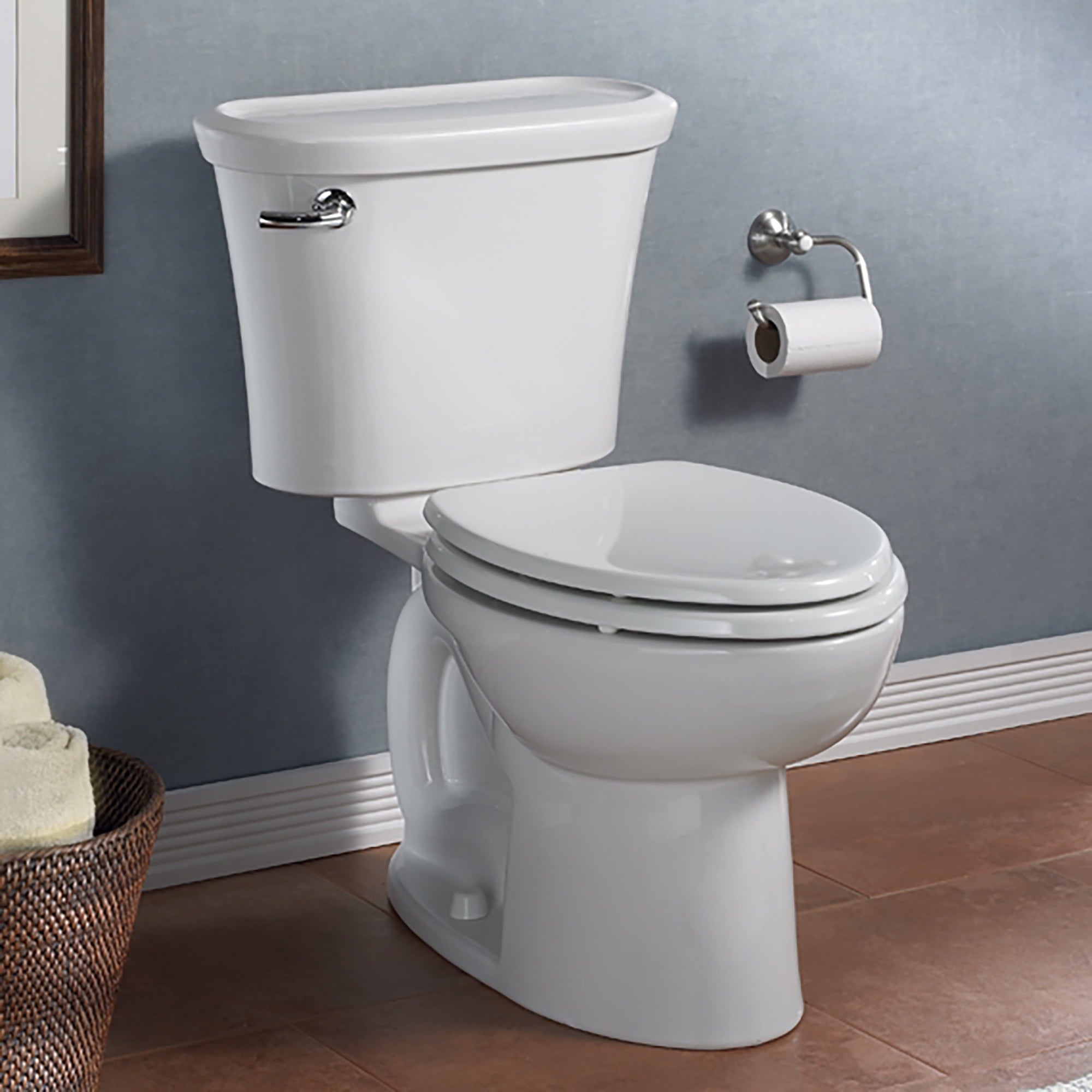 American Standard 5311012.02 Laurel Toilet Seat and Toilet Seat Cover Elongated, White