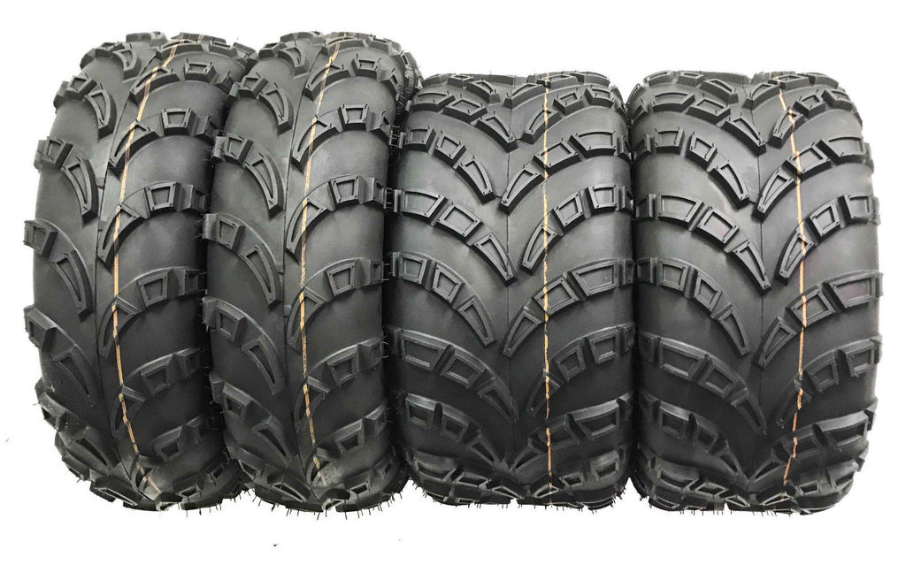 Set of 4 WANDA ATV Tires AT 23x7-10 Front 22x10-10 Rear /6PR -10261/20160