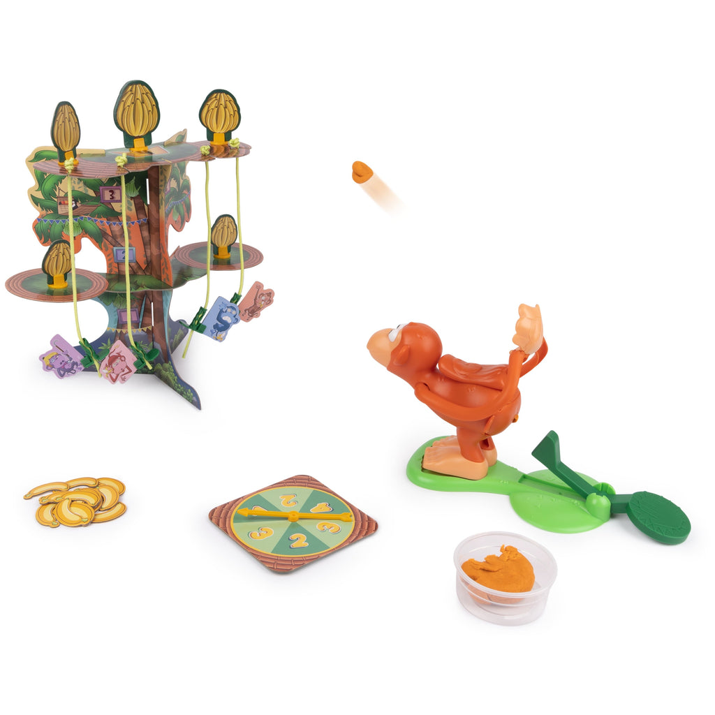 Monkey See Monkey Poo Game with Banana-Scented Fake Poop for Kids 4+