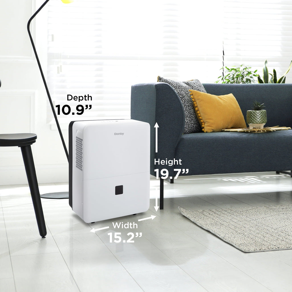 Danby DDR020BJWDB-ME 22 Pint Dehumidifier in White