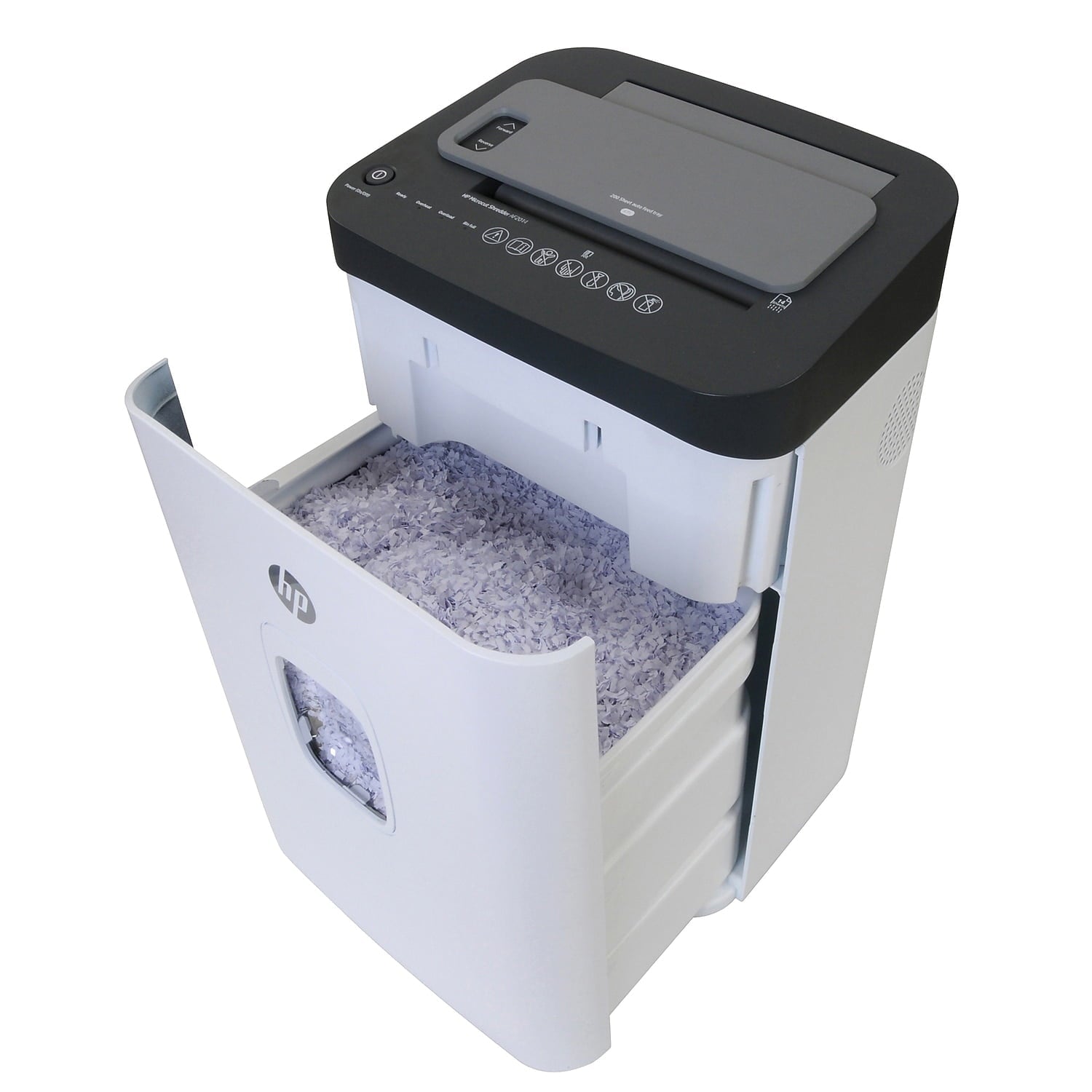 HP 91031K AF2014 200-Sheet Microcut Heavy-Duty Auto-Feed Shredder