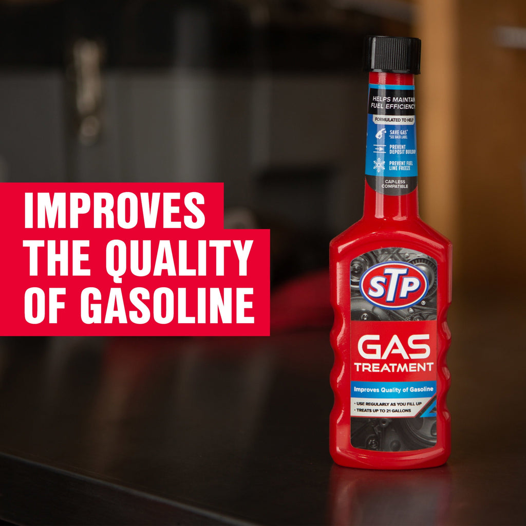 STP Gas Treatment For Any Gasoline Engine - 5.25 FL OZ (2 Count)