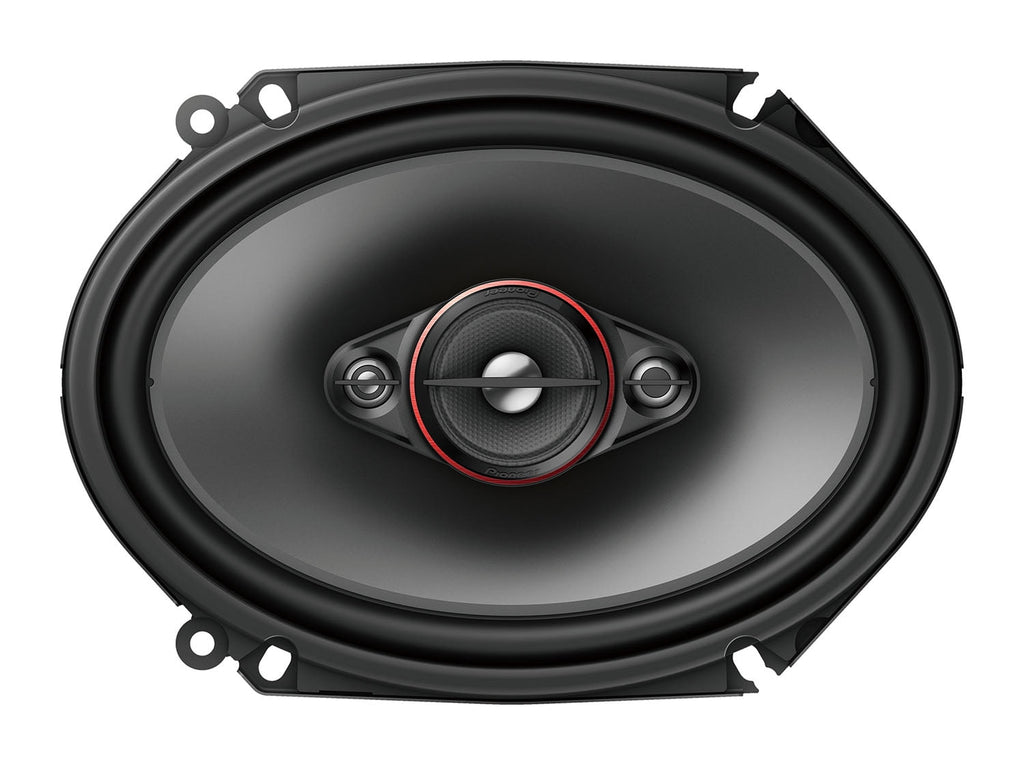Pioneer TS-800M 6" x 8" - 4-way 350 W Max Power | 11mm Tweeter and 11mm Super Tweeter and 1-5/8" Cone Midrange | Coaxial Speakers (Sold in Pairs)