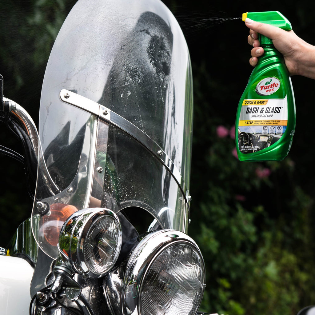 Turtle Wax Quick and Easy Dash and Glass Interior Detailer, 23 oz
