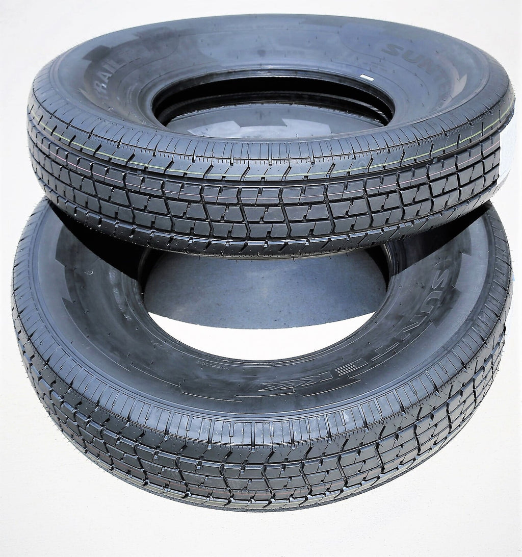 Suntek HD Trail 2 Semi Steel ST 205/75R15 Load D 8 Ply Trailer Tire
