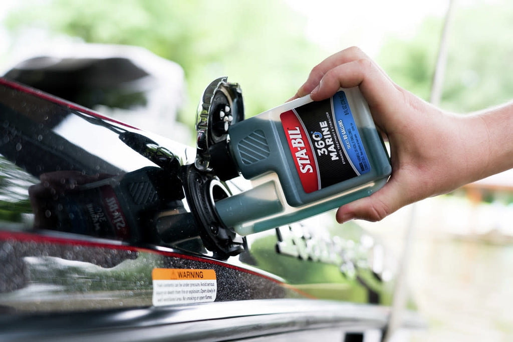STA-BIL 360 Marine Ethanol Treatment & Fuel Stabilizer - Fuel System Cleaner - Fuel Injector Cleaner - Removes Water- Protects Fuel System - Treats 80 Gallons - 8 Fl. Oz.
