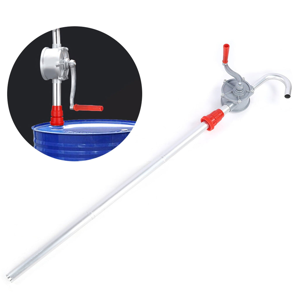 LHCER Oil Fuel Hand Pump,Hand Crank ,Manual Oil Extractor Gas Fuel Hand Pump Self Priming Dispenser 25mm / 1in