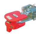 Equipment Lock Co.:  Ball and Ring Hitch Lock-Keyed: Universal Trailer Hitch Lock