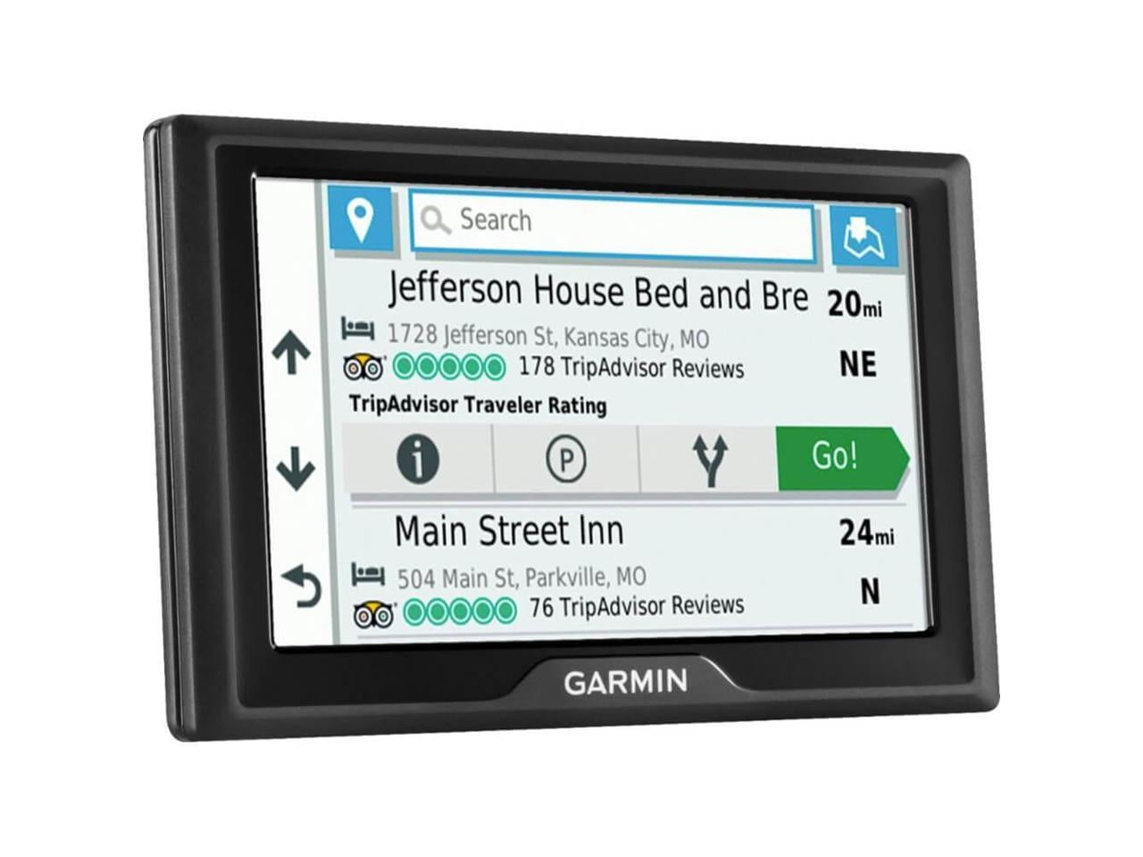 Garmin Drive 52: GPS Navigator with 5” Display Features Easy-to-Read menus and maps Plus Information to enrich Road Trips